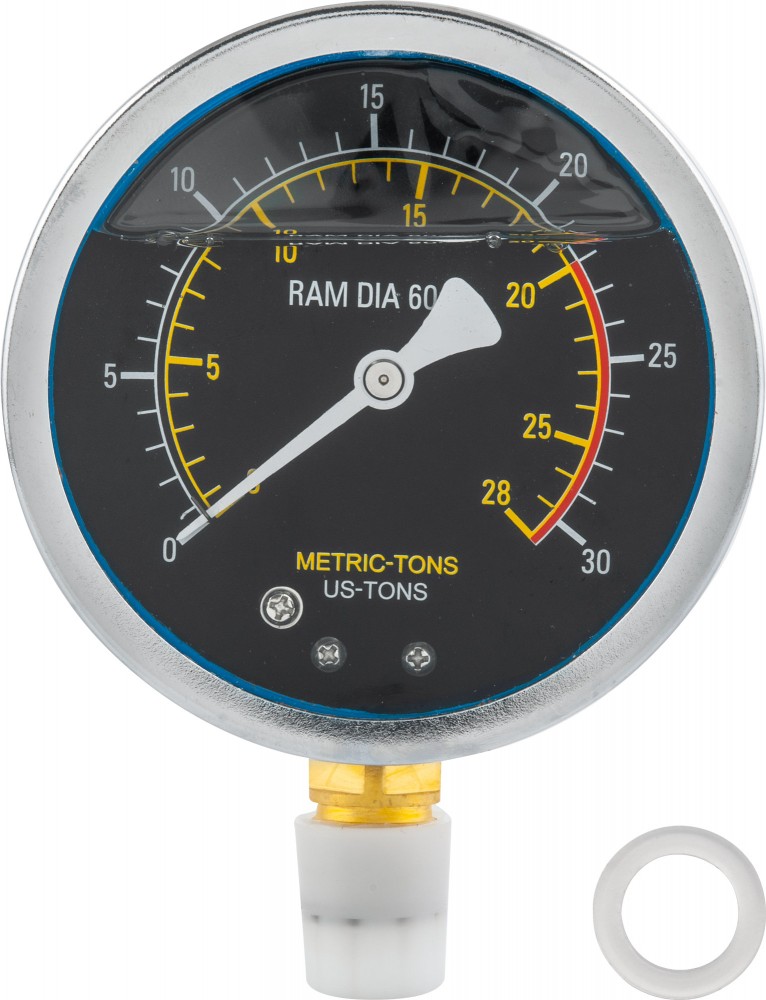 Ombra OHT621VPG Манометр для пресса гидравлического с ножным приводом 20т OHT621VPG