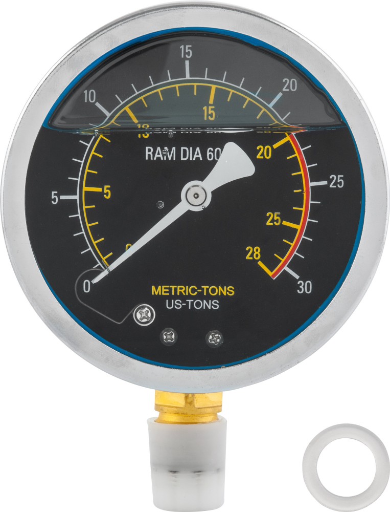 Ombra OHT622VPG Манометр для пресса гидравлического усиленного 20т OHT622VPG