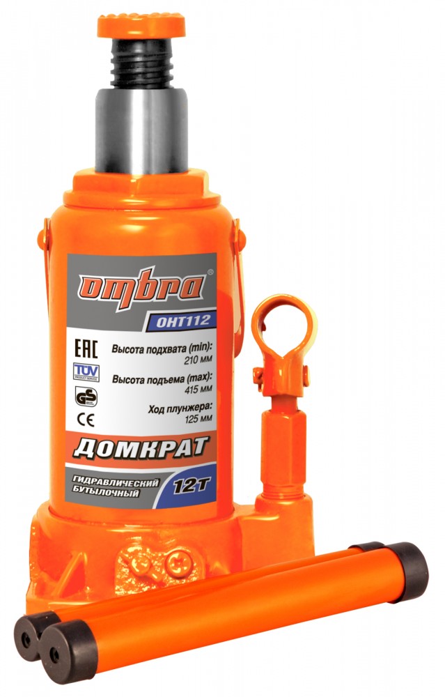 Ombra OHT112 Домкрат гидравлический профессиональный 12 т., 210-415 мм OHT112
