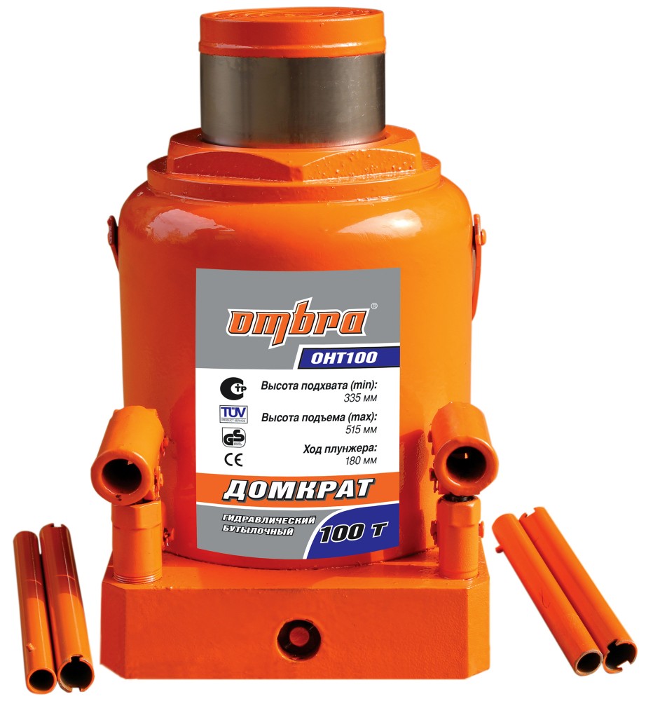 Ombra OHT100 Домкрат гидравлический профессиональный 100 т., 335-515 мм OHT100