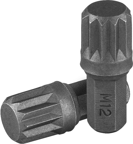 Ombra 556706 Вставка-бита 5/16"DR SPLINE, M6, 30 мм 556706