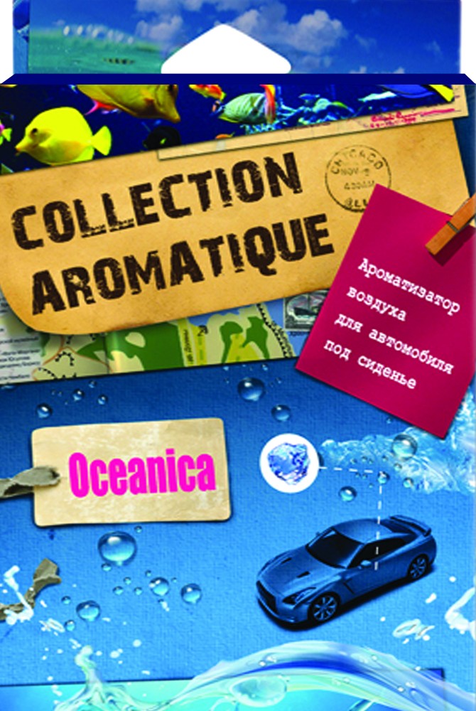Прочие автотовары CA-14 Ароматизатор под сиденье "Collection Aromatique" Oceanica CA-14