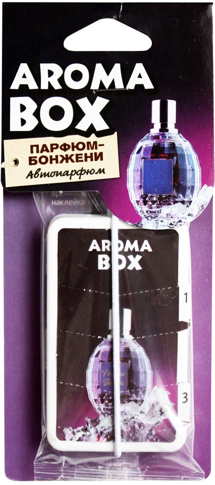 Прочие автотовары B-09 Ароматизатор подвесной Aroma-box Парфюм-бонжени B-09