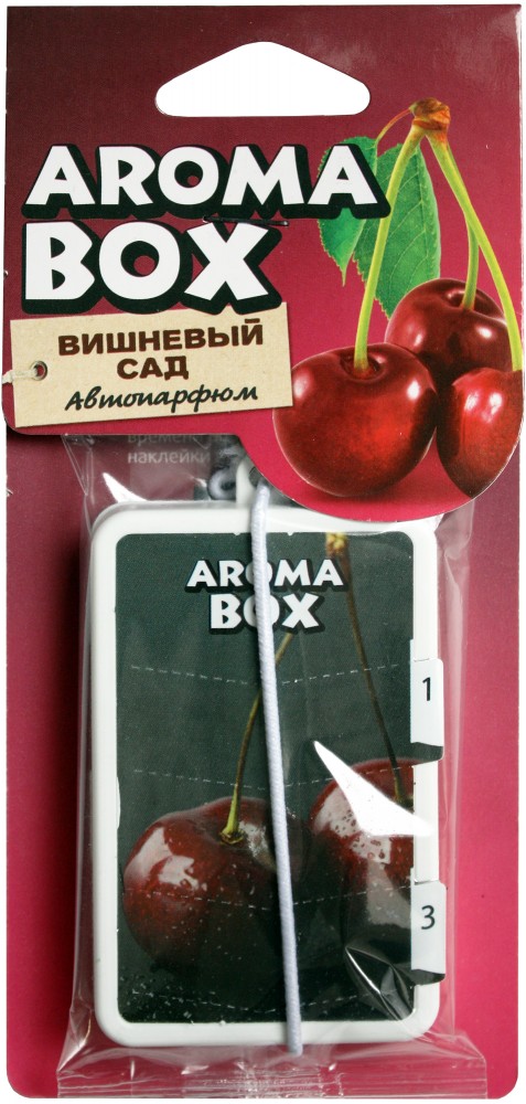 Прочие автотовары B-02 Ароматизатор подвесной Aroma-box Вишнёвый сад B-02