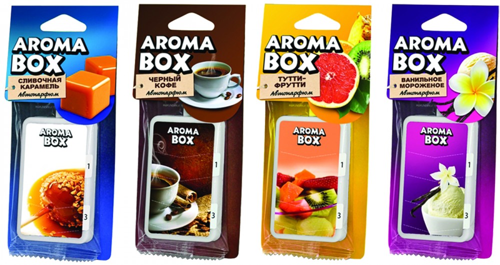Прочие автотовары Ароматизатор подвесной Aroma-box фантазийный микс 1536