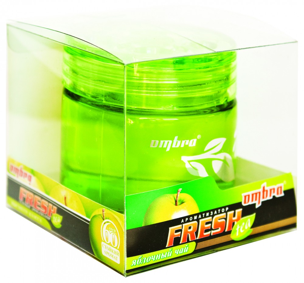 Прочие автотовары VP1206A Ароматизатор гелевый Fresh Tea, яблочный чай VP1206A
