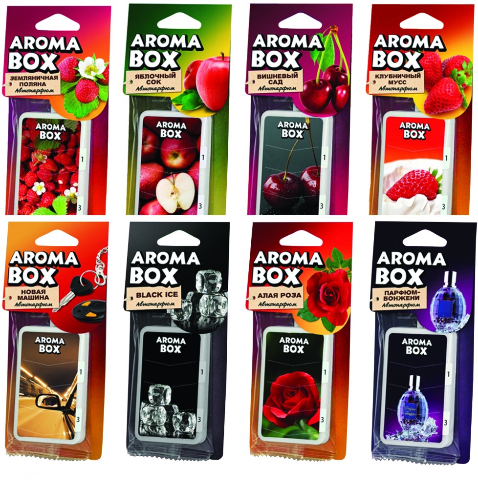 Прочие автотовары Ароматизатор подвесной Aroma-box микс 1 1562