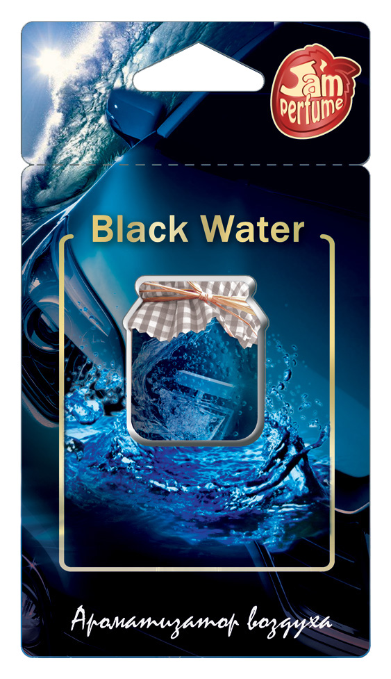 Прочие автотовары J-9 Ароматизатор мембранный подвесной серии "Jam Perfume" Black Water J-9