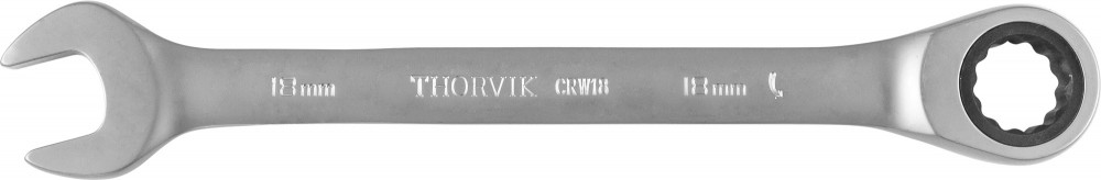 Thorvik CRW18 Ключ гаечный комбинированный трещоточный, 18 мм CRW18