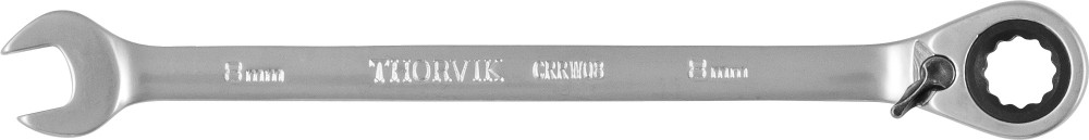 Thorvik CRRW08 Ключ гаечный комбинированный трещоточный с реверсом, 8 мм CRRW08