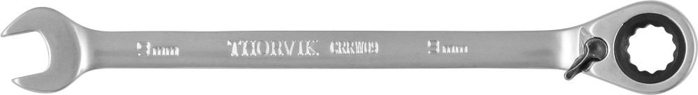 Thorvik CRRW09 Ключ гаечный комбинированный трещоточный с реверсом, 9 мм CRRW09