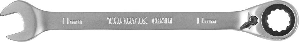 Thorvik CRRW11 Ключ гаечный комбинированный трещоточный с реверсом, 11 мм CRRW11