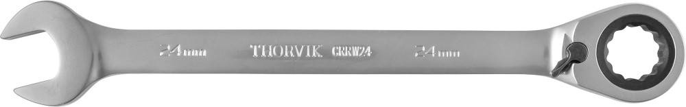 Thorvik CRRW24 Ключ гаечный комбинированный трещоточный с реверсом, 24 мм CRRW24
