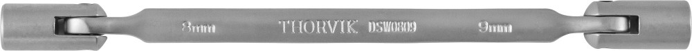 Thorvik DSW0809 Ключ гаечный карданный, 8х9 мм DSW0809