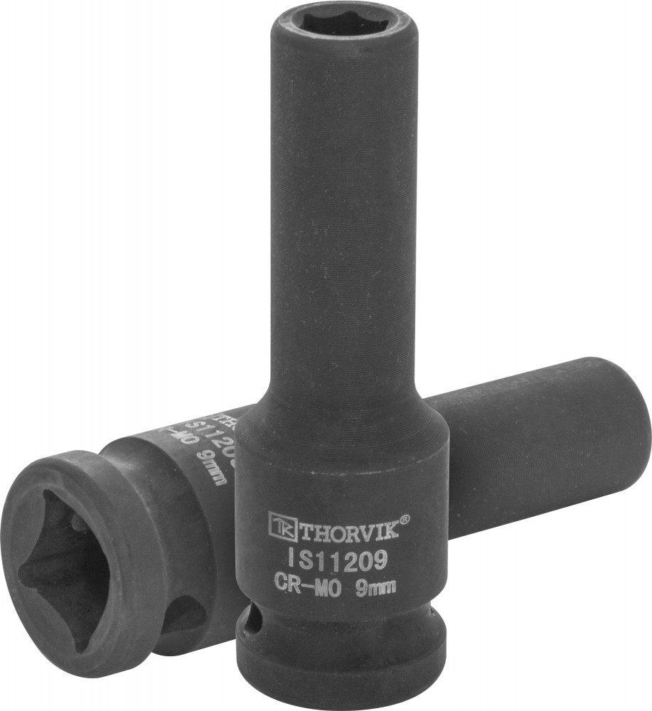 Thorvik IS11209 Головка торцевая ударная глубокая 1/2"DR, 9 мм IS11209
