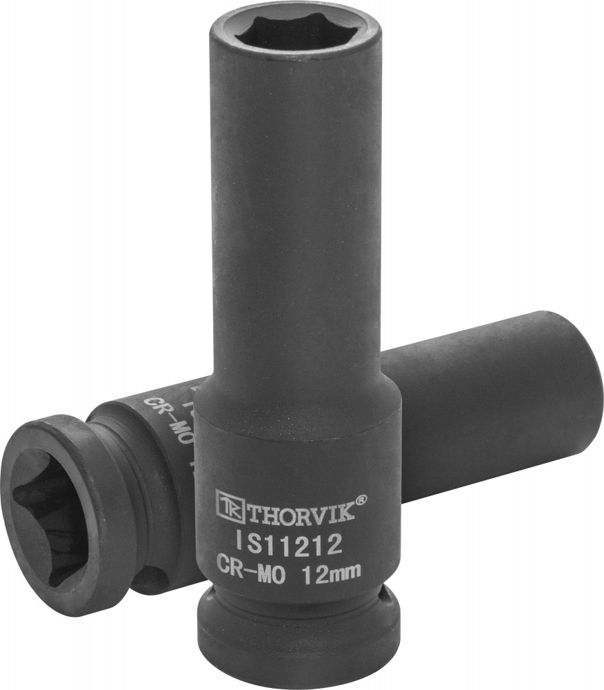 Thorvik IS11212 Головка торцевая ударная глубокая 1/2"DR, 12 мм IS11212