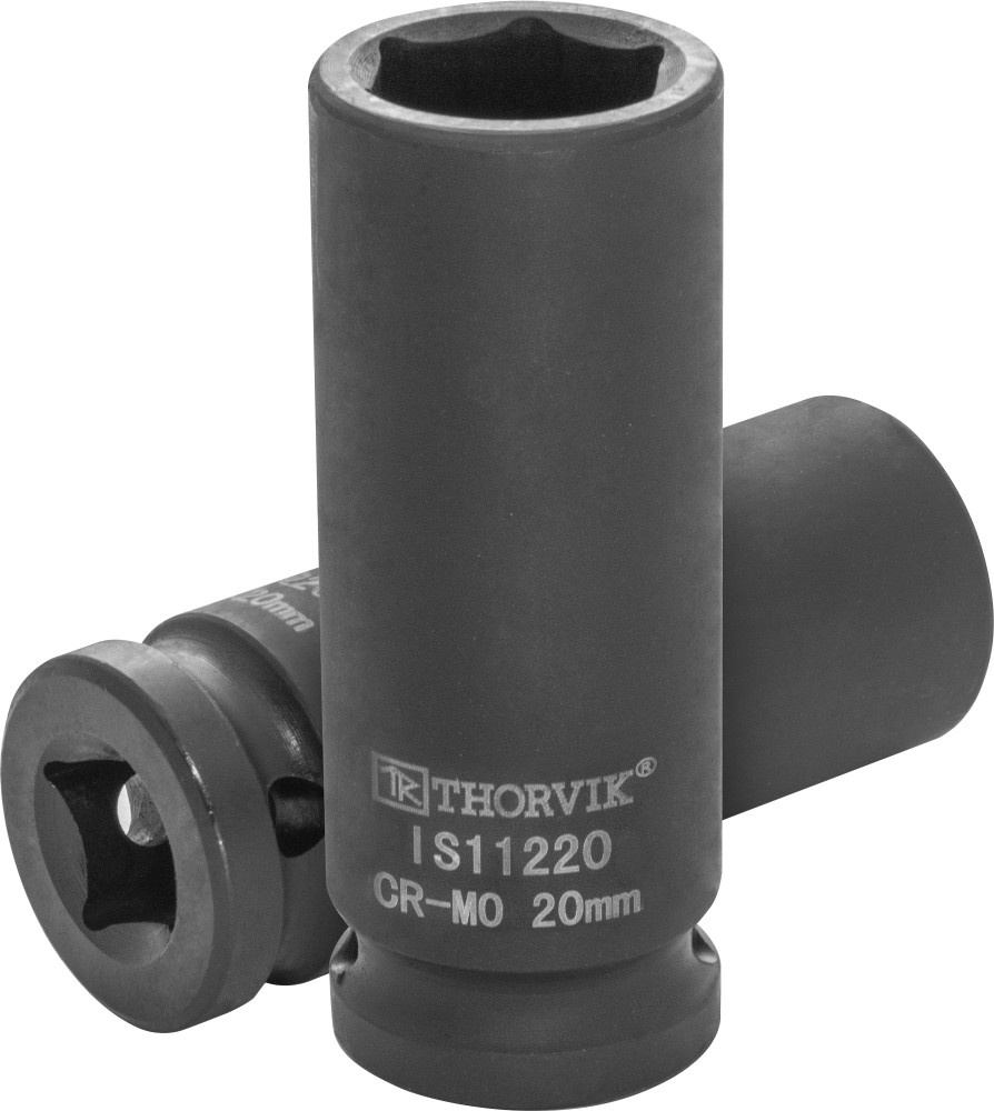 Thorvik IS11220 Головка торцевая ударная глубокая 1/2"DR, 20 мм IS11220