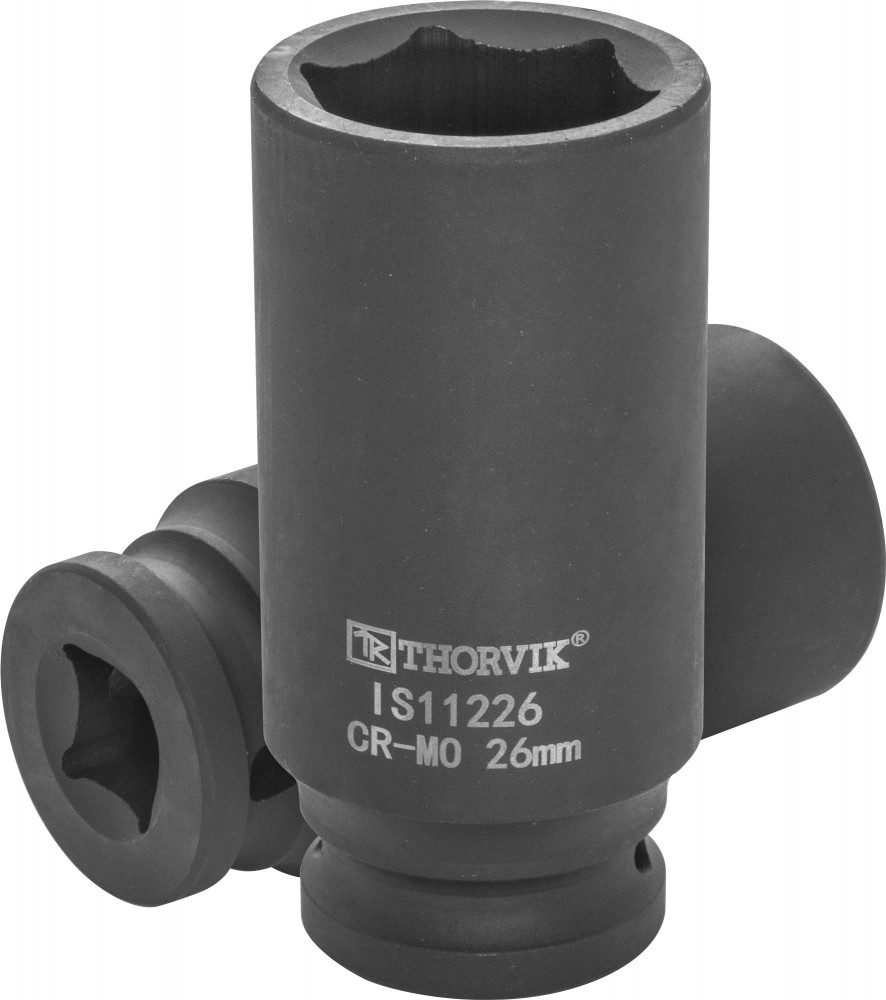 Thorvik IS11226 Головка торцевая ударная глубокая 1/2"DR, 26 мм IS11226