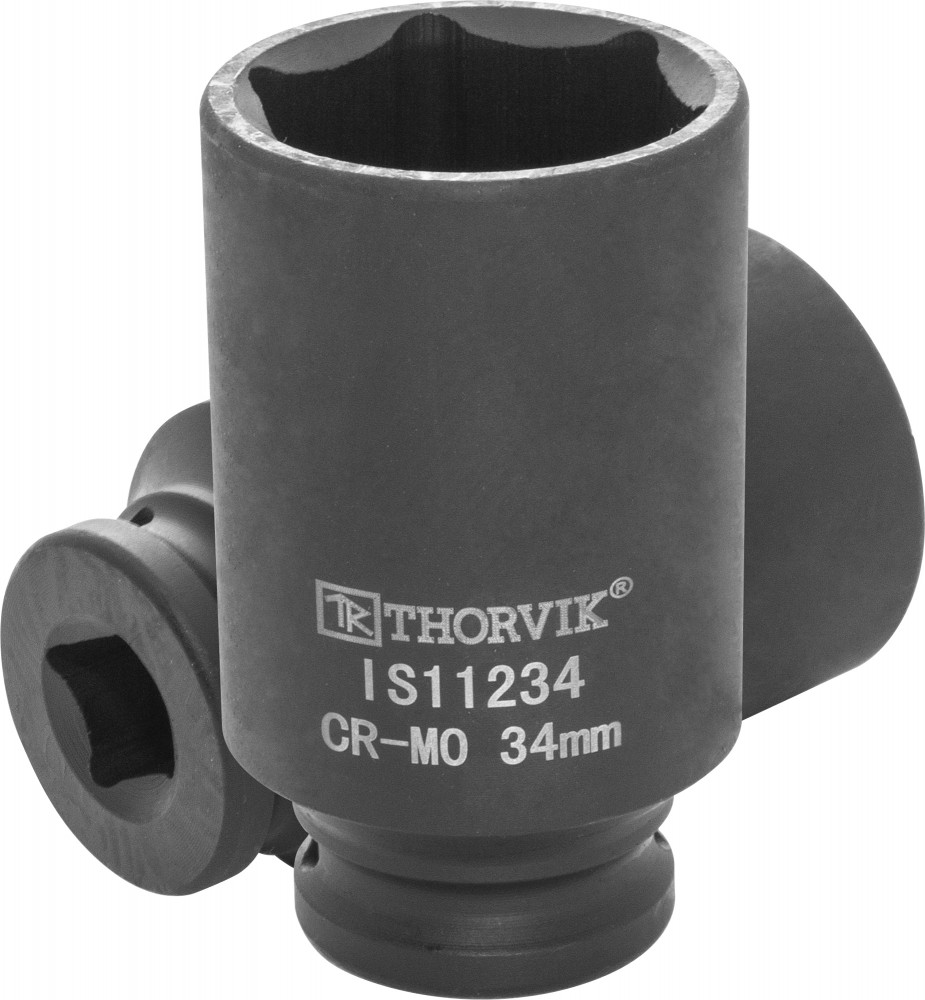 Thorvik IS11234 Головка торцевая ударная глубокая 1/2"DR, 34 мм IS11234