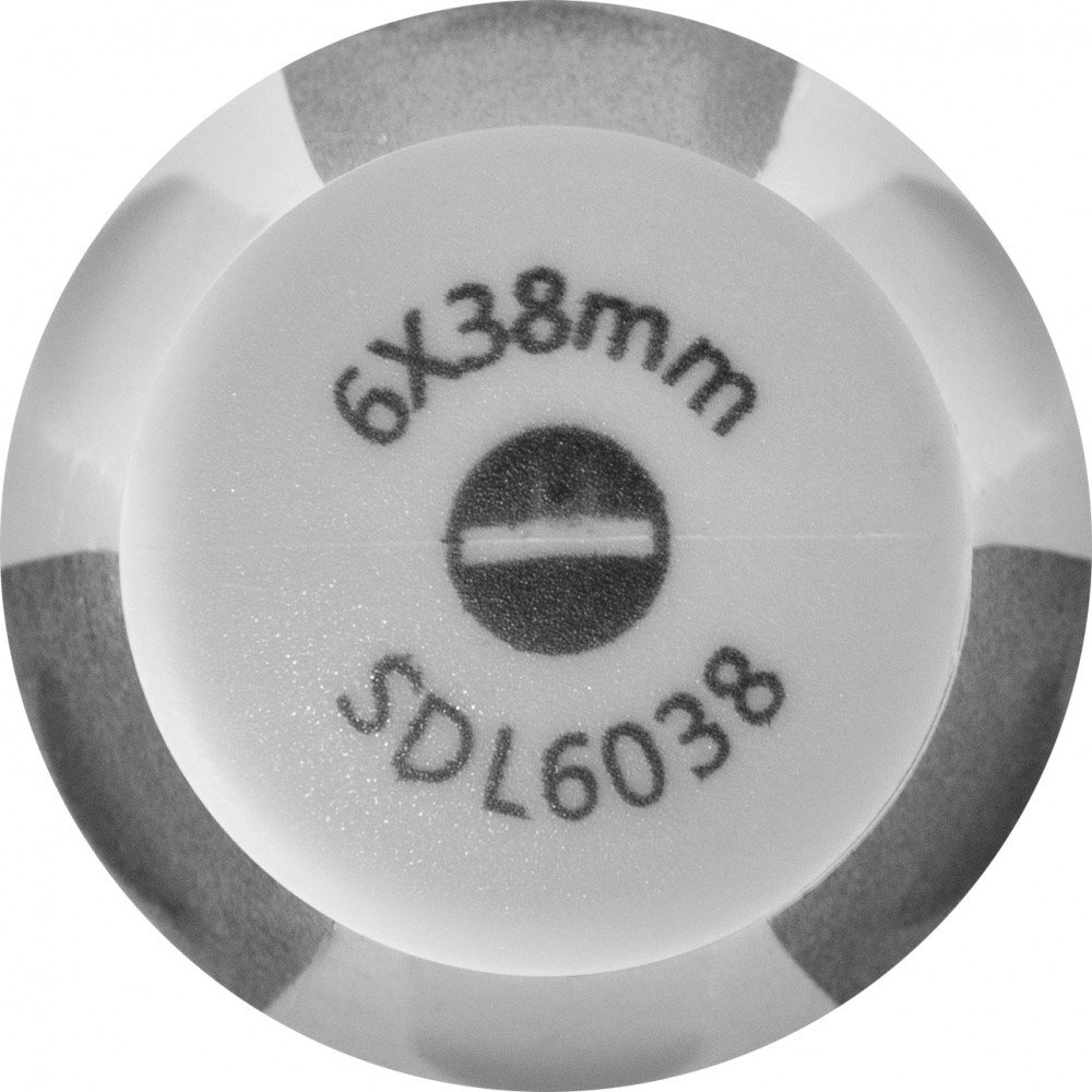 Thorvik SDL6038 Отвертка стержневая шлицевая, SL6х38 мм SDL6038