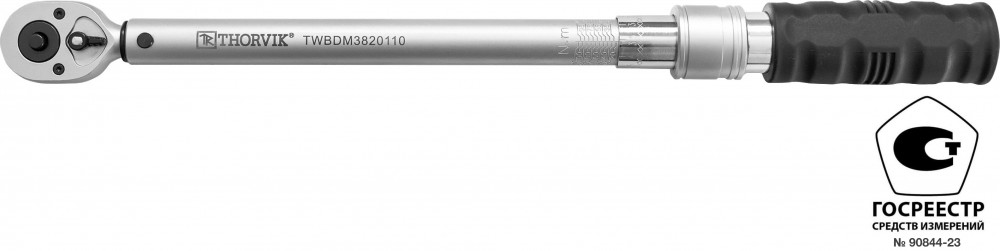 Thorvik TWBDM3820110 Ключ динамометрический двусторонний 3/8"DR, 20-110 Нм TWBDM3820110