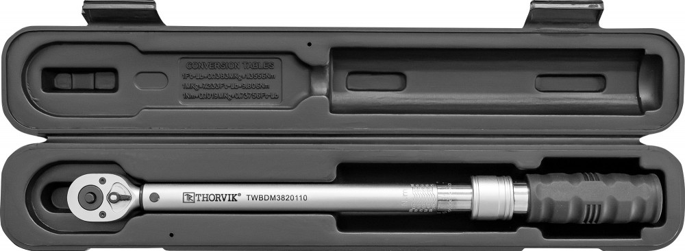 Thorvik TWBDM3820110 Ключ динамометрический двусторонний 3/8"DR, 20-110 Нм TWBDM3820110