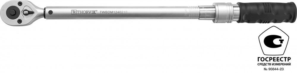 Thorvik TWBDM1240210 Ключ динамометрический двусторонний 1/2"DR, 40-210 Нм TWBDM1240210
