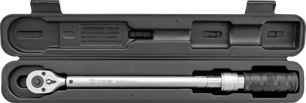 Thorvik TWBDM1240210 Ключ динамометрический двусторонний 1/2"DR, 40-210 Нм TWBDM1240210