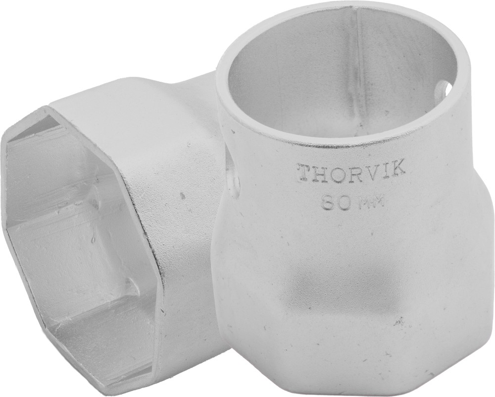 Thorvik BS6P80 Ключ трубчатый ступичный шестигранный, 80 мм BS6P80