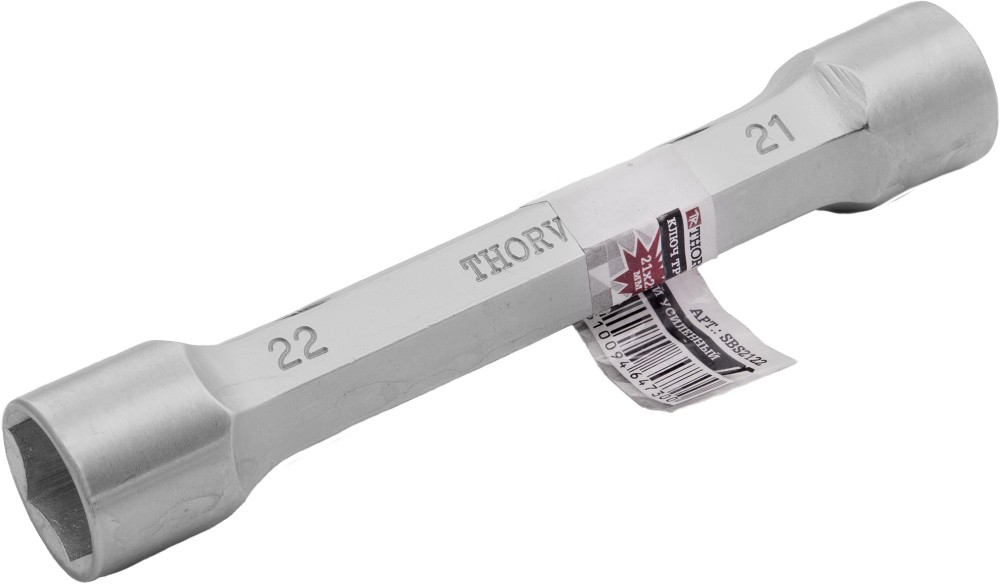Thorvik SBS2122 Ключ трубчатый усиленный, 21x22 мм SBS2122