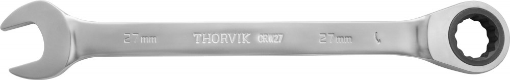 Thorvik CRW27 Ключ гаечный комбинированный трещоточный, 27 мм CRW27
