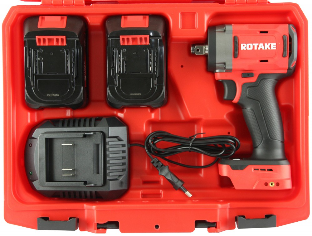Rotake 8811 (T1-40D) Гайковерт ударный аккумуляторный бесщёточный 1/2"DR, 18В, 680 Нм 8811