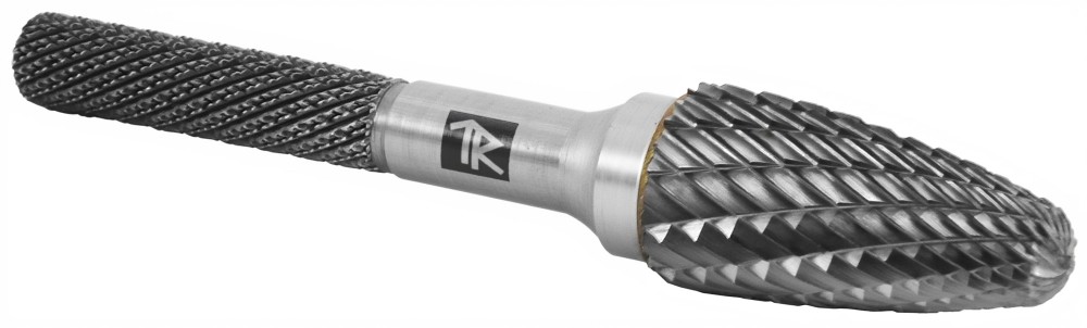 Thorvik TRRBF10200665-2  Борфреза твердосплавная гиперболическая, тип F, 10 мм, двойная насечка, в боксе TRRBF10200665-2