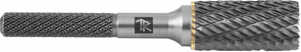 Thorvik TRRBB1225О670-2 Борфреза твердосплавная цилиндрическая с торцевой заточкой, тип B, 12 мм, двойная насечка, в боксе TRRBB1225&#x041E;670-2