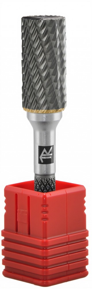 Thorvik TRRBB1225О670-2 Борфреза твердосплавная цилиндрическая с торцевой заточкой, тип B, 12 мм, двойная насечка, в боксе TRRBB1225&#x041E;670-2
