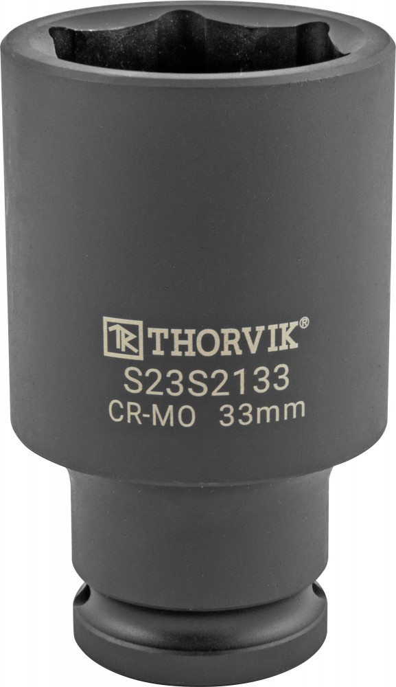 Thorvik S23S2133 Головка торцевая ударная глубокая 1/2"DR, 33 мм S23S2133