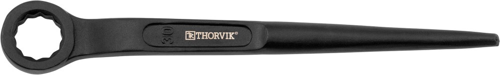 Thorvik WSR30 Ключ гаечный усиленный коликовый накидной, 30 мм WSR30