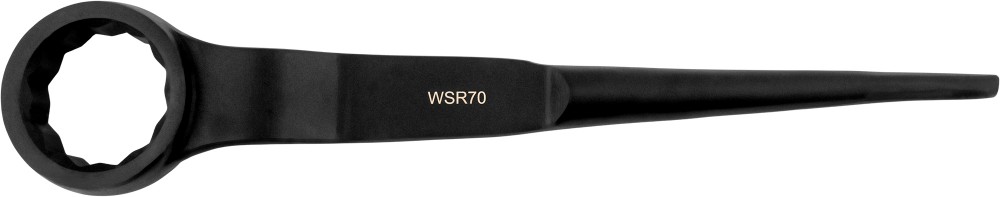Thorvik WSR70 Ключ гаечный усиленный коликовый накидной, 70 мм WSR70