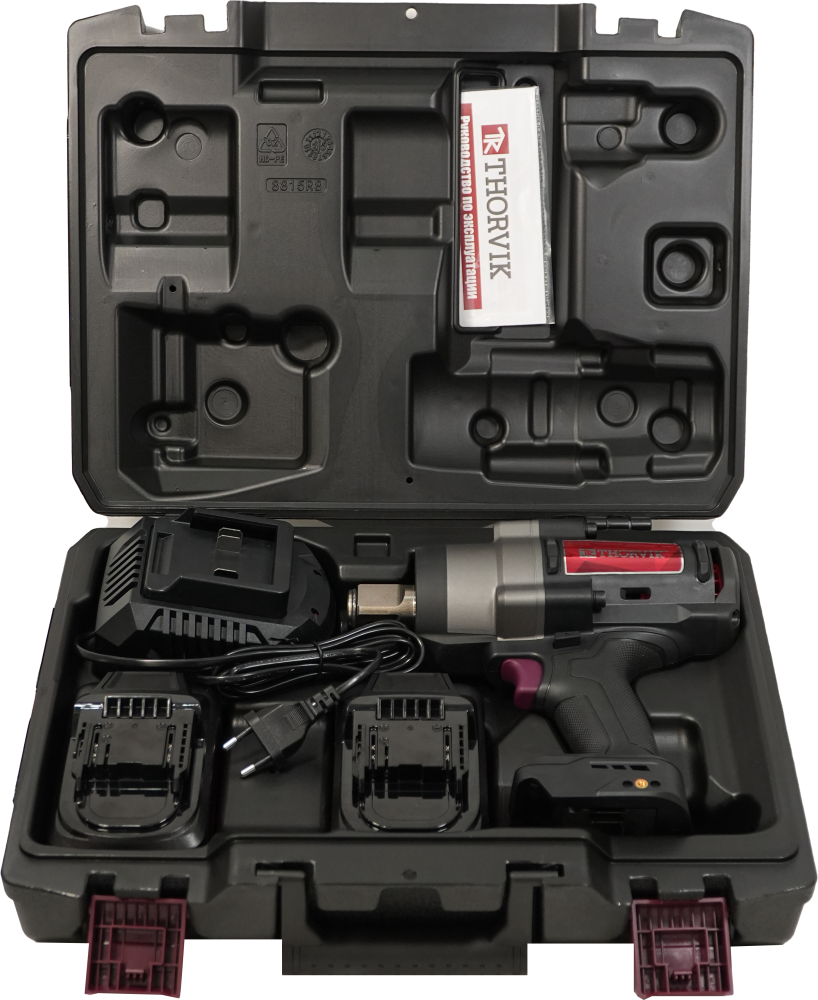 Thorvik BWI20525 Гайковерт аккумуляторный, 1"DR, 20В, 2500 Нм BWI20525