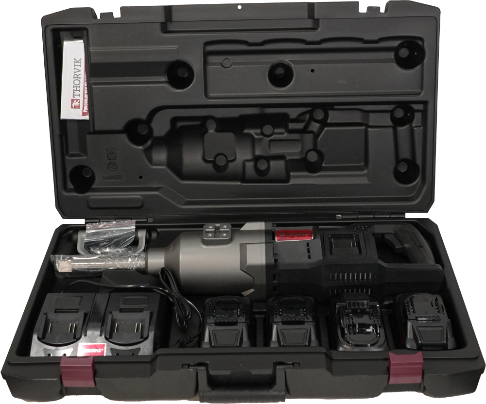 Thorvik BWI4054 Гайковерт аккумуляторный, 1"DR, 40В, 4000 Нм BWI4054