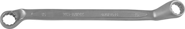 Thorvik ORW0607 Ключ гаечный накидной изогнутый 75°, 6x7 мм ORW0607