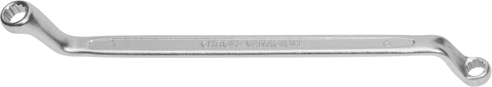 Thorvik ORW0607 Ключ гаечный накидной изогнутый 75°, 6x7 мм ORW0607