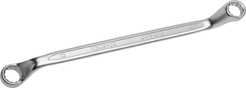 Thorvik ORW1213 Ключ гаечный накидной изогнутый 75°, 12x13 мм ORW1213