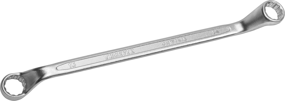 Thorvik ORW1415 Ключ гаечный накидной изогнутый 75°, 14x15 мм ORW1415