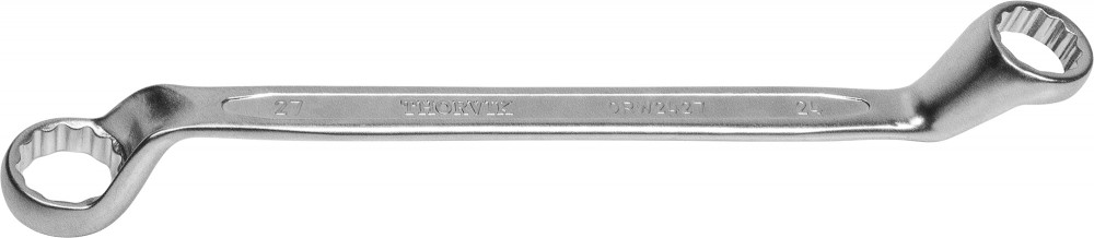 Thorvik ORW2427 Ключ гаечный накидной изогнутый 75°, 24x27 мм ORW2427