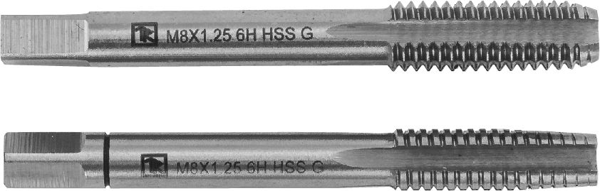 Thorvik MT142S2 Набор метчиков T-COMBO двухпроходных ручных универсальных М14х2.0, HSS-G, 2 шт. MT142S2