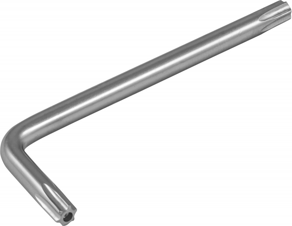 Thorvik TTKS27 Ключ торцевой T-TORX® короткий с центрированным штифтом, T27H TTKS27