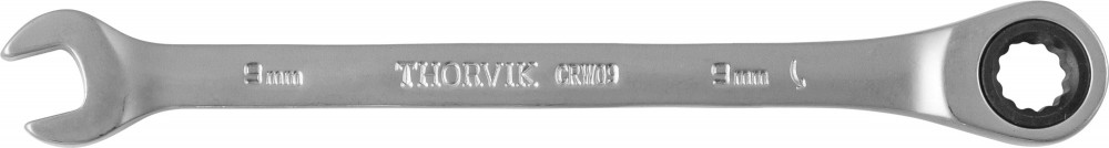 Thorvik CRW09 Ключ гаечный комбинированный трещоточный, 9 мм CRW09