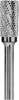 Carbon CRUBSA06202570-2 Борфреза твердосплавная цилиндрическая, тип А, 20 мм, двойная насечка, хвостовик 6 мм, в боксе CRUBSA06202570-2