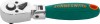 Jonnesway R4203 Рукоятка трещоточная укороченная с шарниром 3/8"DR, 36 зубцов, 155 мм R4203
